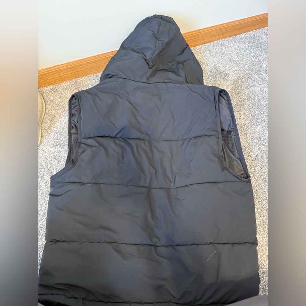 Free People Charcoal Quilted Vest - Picture 2 of 4